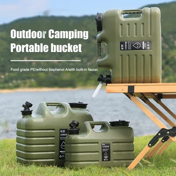 11L Camping Water Container with USB Electric Pump – Large Capacity Water Tank with Faucet, Leak-Resistant Outdoor Water Storage for Camping & Travel 5