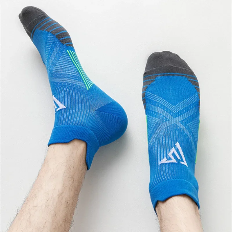 Men Women Running Socks Summer Quick Dry Breathable Outdoor Sports Socks Professional Fitness Gym Marathon Riding Cycling Socks