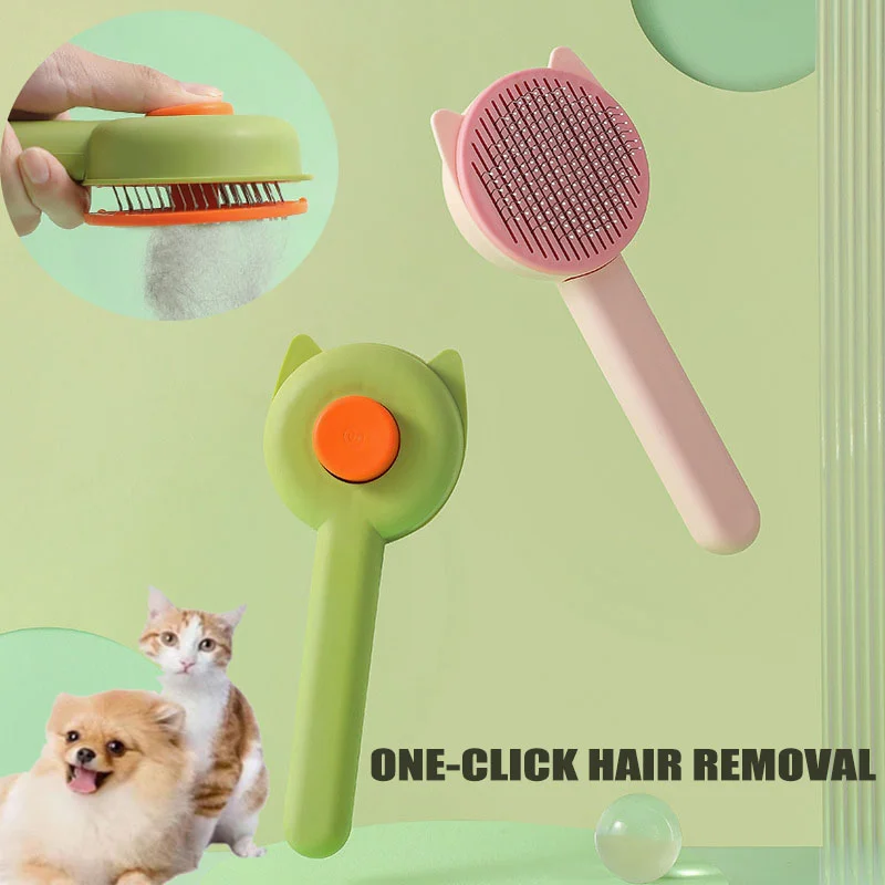 Cat Brush Pet Grooming Brush for Cats Remove Hairs Pet Cat Hair Remover