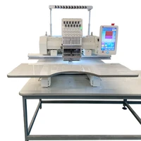 Home Application One Head Hat Flat T-Shirt Computer Control Embroidery Machine High Speed