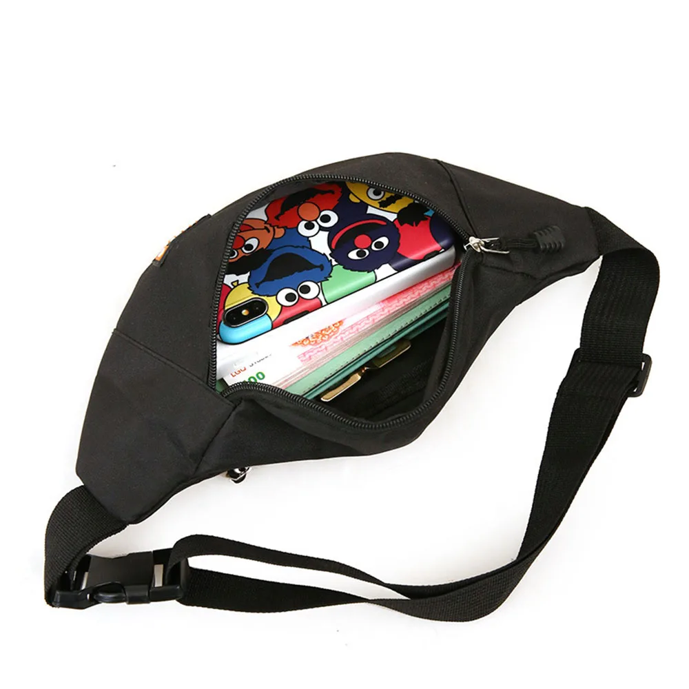 Men Women Waist Bag Zipper Chest Bag Sport Run Fanny Pack Crossbody Bag Fashion Waist Belt Bags Phone Purse Waist Pack for Women