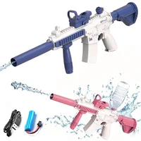 Water Gun Electric Pistol Shooting Toy M416 Full Automatic Summer Shoot Beach Outdoor Fun Toy for Children Boys Girl Adults Gift 1
