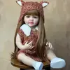 BZDOLL Lifelike Realistic Reborn Baby 55 CM 22 Inch Girl Doll Full Soft Silicone Body Princess Toddler Bebe Birthday Gift 1