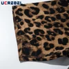 Leopard Print Short Sleeve Cotton Tee Mens Summer High Street Loose Lapel Single Breasted Half-Sleeve Tshirt Men 4