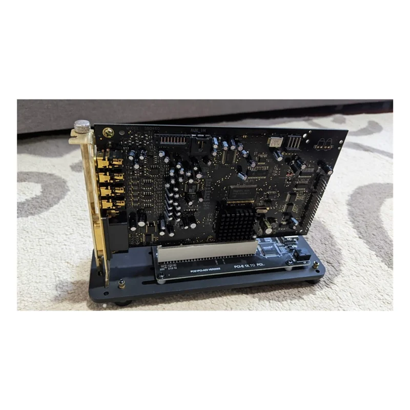 그래픽 카드 수직 마운트 베이스 PCIe 3.0 X16 라이저 케이블, 90 도 GPU 아크릴 브래킷, 외부 섀시용 키트