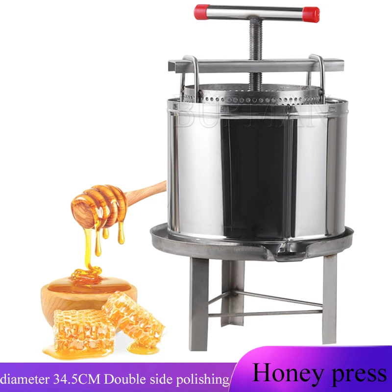 

Manual Honey Wax Press Bucket Bees Keeping Tools