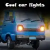 Simulation Card Van Truck Model Drift Charging Cargo Toy Control Car Wireless With Remote Inertial Lighting Children's Card B9S0 3