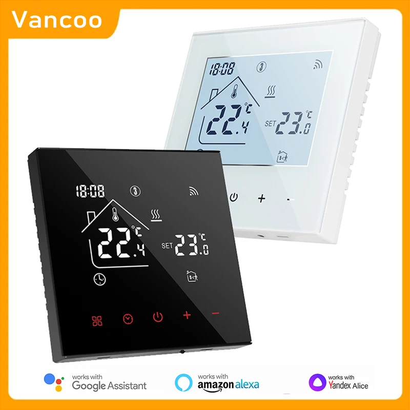 Tanio Ciepłe termostat podłogowy Tuya Wifi dla inteligentnego domu temperatura