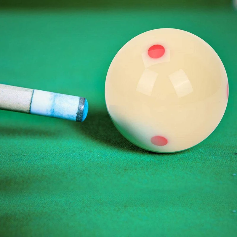 Billiard Mother Ball American Red Dot 1PCS Large 57.2mm Snooker Training Practice American Head Red/Blue For Billiard Ball Billiard Cue Ball