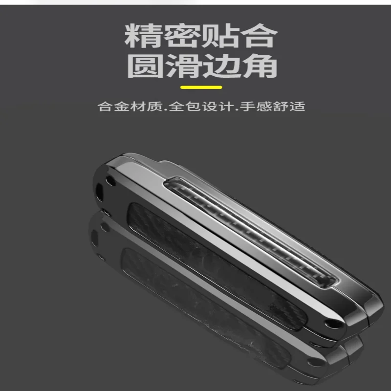 Key Case Cover Key Case Remote Control Case Cover Remote Key Fob Case Yamaha TMAX 560 TMAX530 motorcycle High-quality Metal Key Shell Buckle