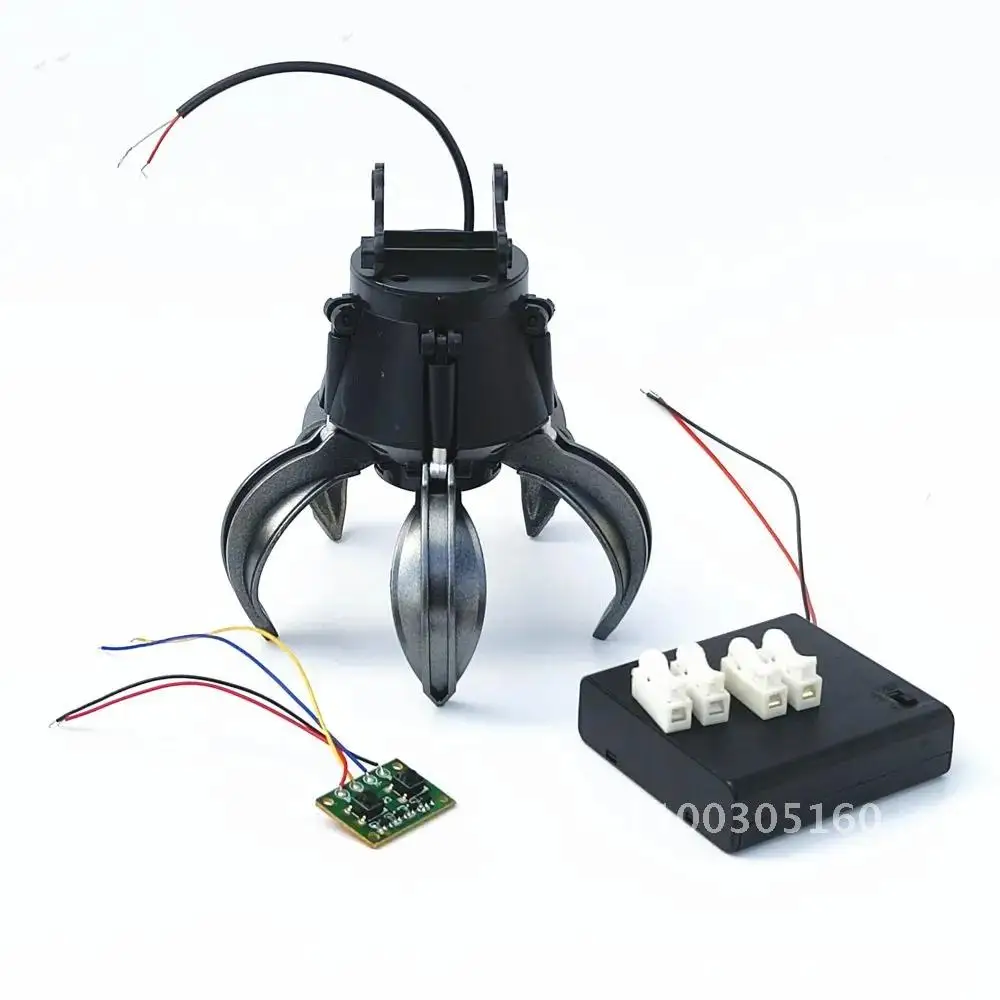 Manipulator Gripper Excavator with Controller Plastic Ball Motor Gripper UAV Clamp Robot Toys Kit DIY for Arm Claw Programmable