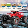 1:10 60KM/H High-Speed All Terrain Off-Road RC Truck 4WD Metal Chassis Off Road 45° Climb Waterproof Radio Control Racing Car 4