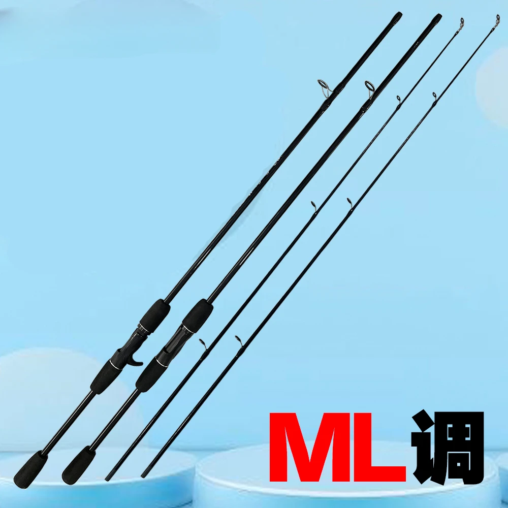 Octopus Casting Fishing Rod Bait 2-10g ML Tips Ultralight Carbon Fiber  Squid Jigging Fishing Rods with Ceramic Guide Ring Poles