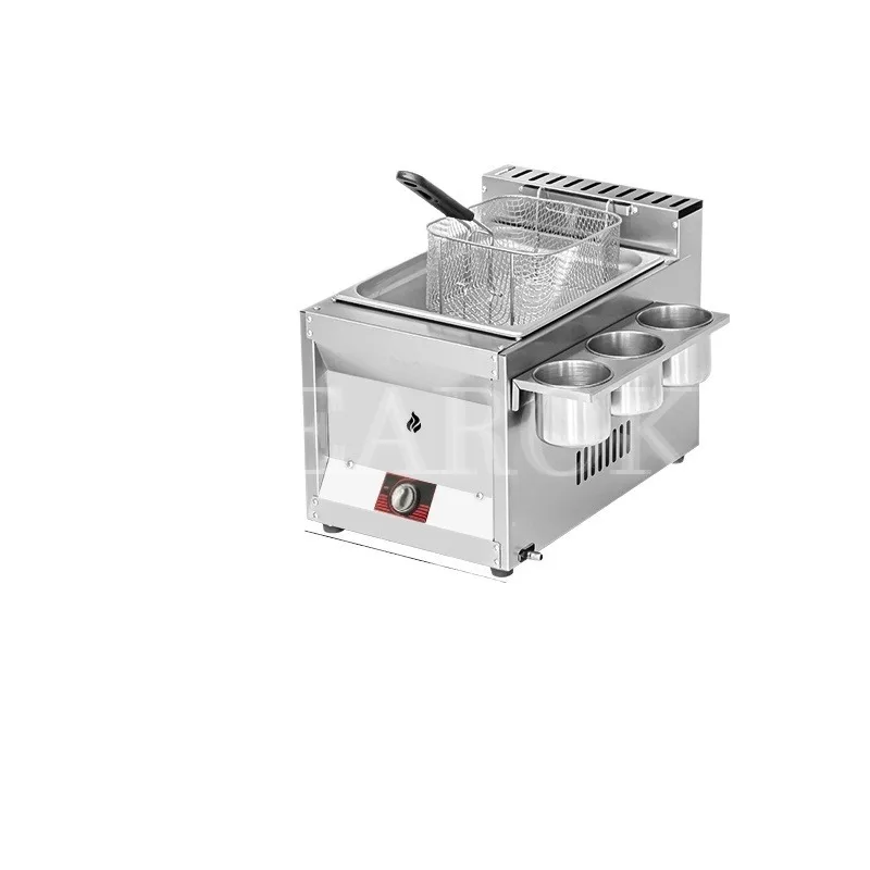 Fryer Gas Commercial Skewer French Fries Fryer Multifunctional Chicken Fryer French Fries Frying Food Household Commercial 6