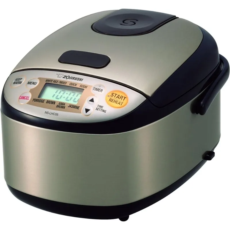

Rice Cooker & Warmer, Stainless Dark Brown, 3 Cups