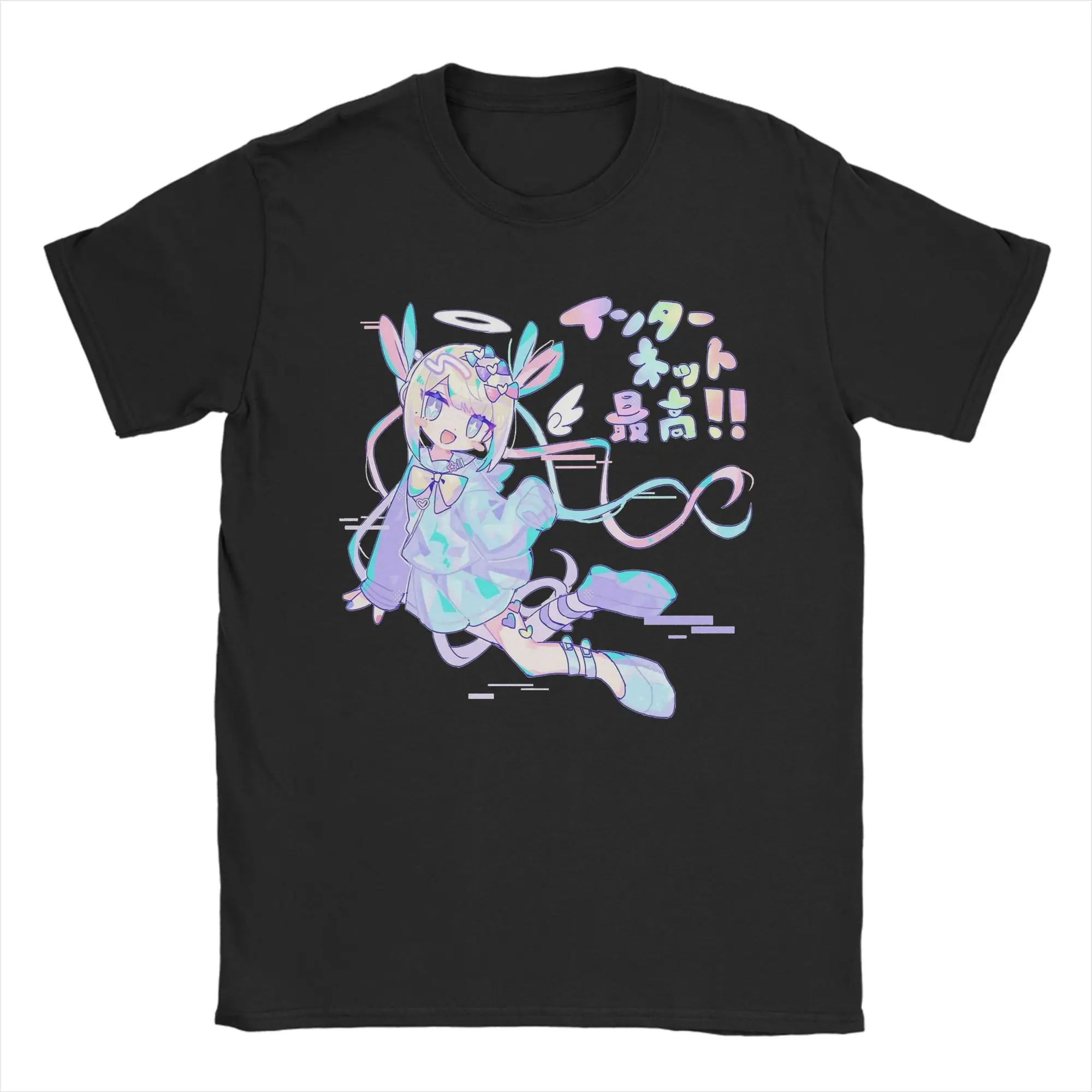 Needy Streamer Overload Kangel T-Shirt, Strand-T-Shirt aus 100 % Baumwolle für Erwachsene, Muster-T-Shirt, kurzärmelige Streetwear-Kleidung