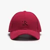 Letters Cotton Visors Embroidery Hard Top Large Size Men's Peaked Cap All-Matching Breathable Curved brim Women's Baseball Cap 4