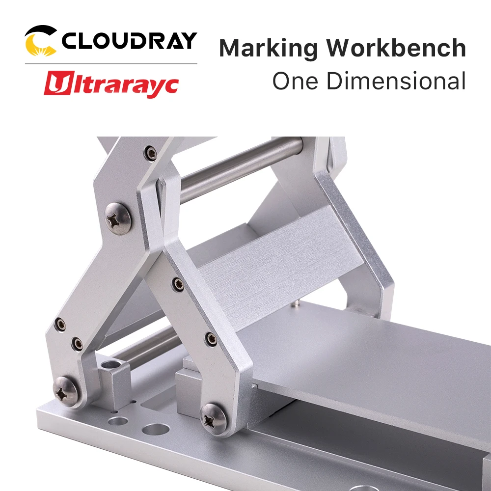 Ultrarayc Z Axis Moving Table 210x150mm Working Area 120mm Height Adjustable for Marking Machine Z Axis Positioning Workbench