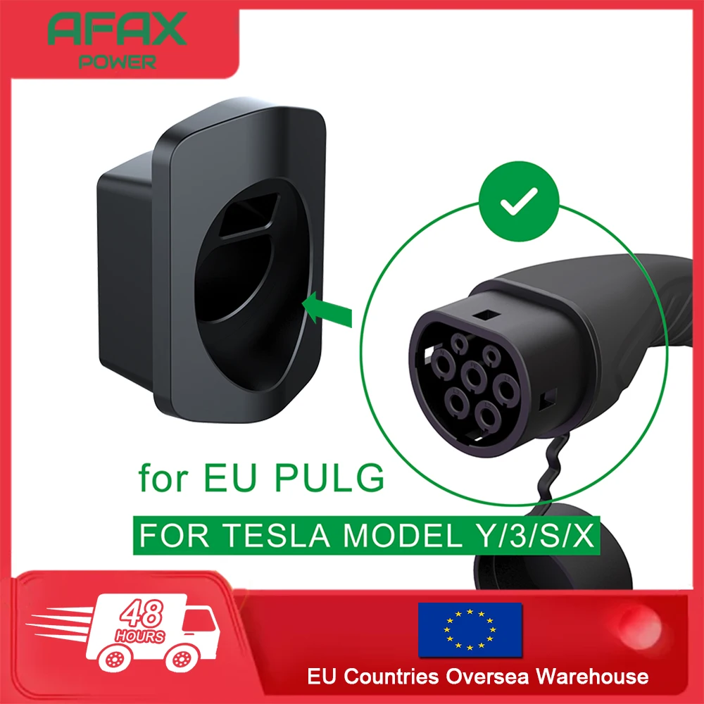 AFAX EV Charger Type2 Holder Wall Mount Electric Car Charging Cable