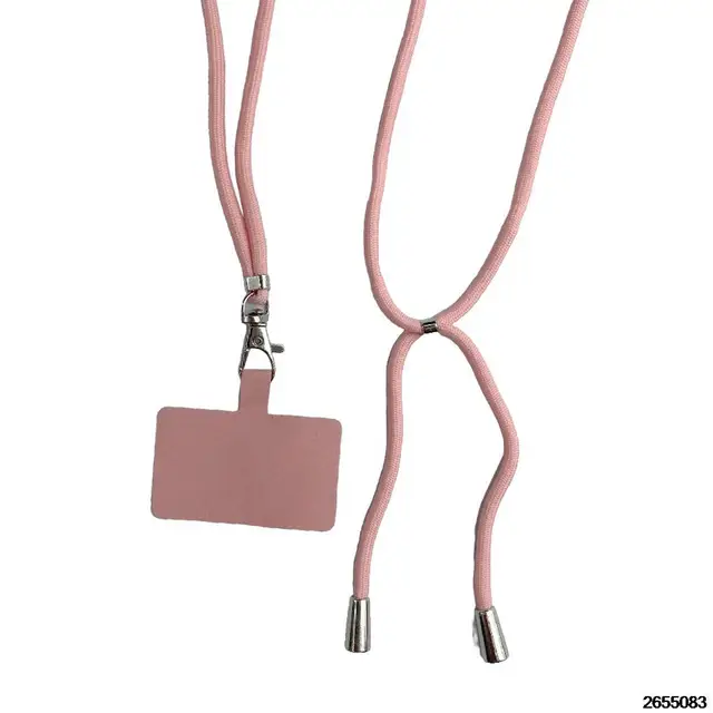 Phone Lanyard Adjustable Detachable Neck Cord Lanyard Strap carabiner Compatible pendant with card for mobile key fobs colors 3