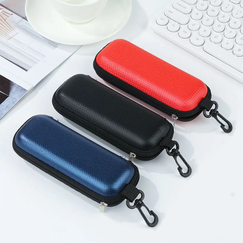 

Hot Sale EVA Sunglasses Box Glasses Zipper Closure Simple Style Eyewear Case Portable Eyeglasses Container Protective Shell