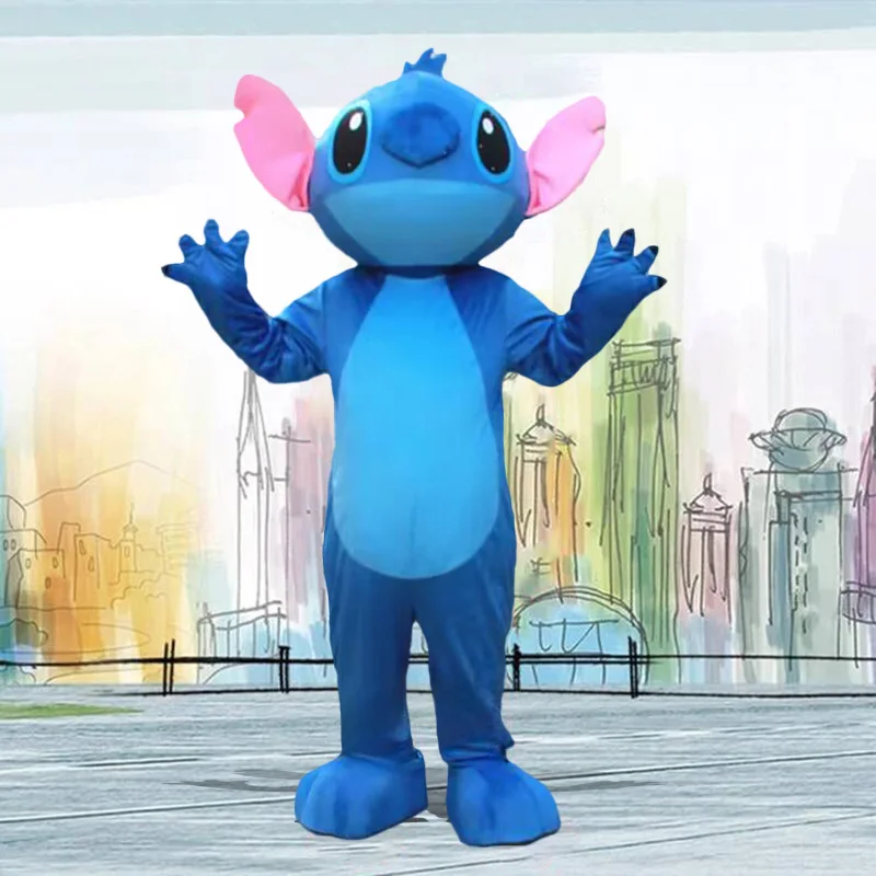 Lilo & Stitch Mascot Costume Adult Disney Cartoon Cosplay