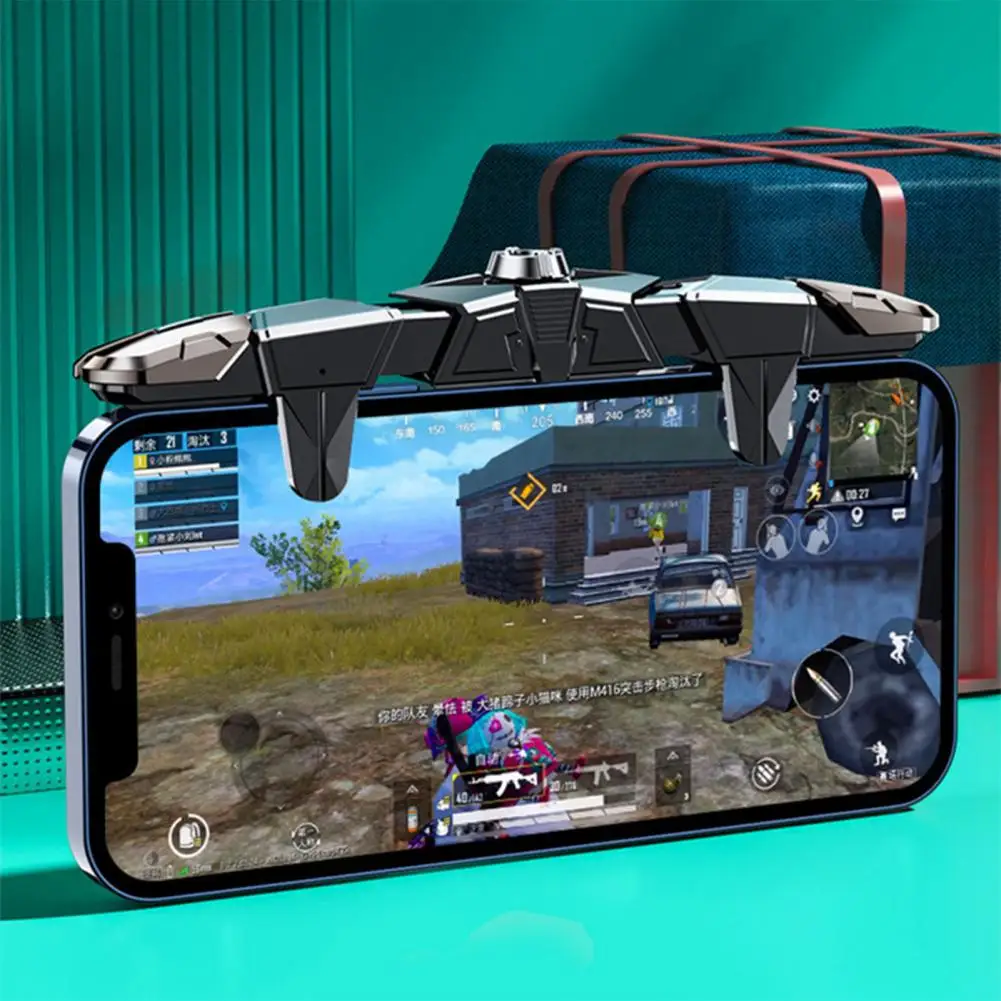 Trigger Del Telefono Ricaricabile Telescopico A Quattro Marce Controller Di Gioco Mobile Controller Trigger Per Iphone/Per Android