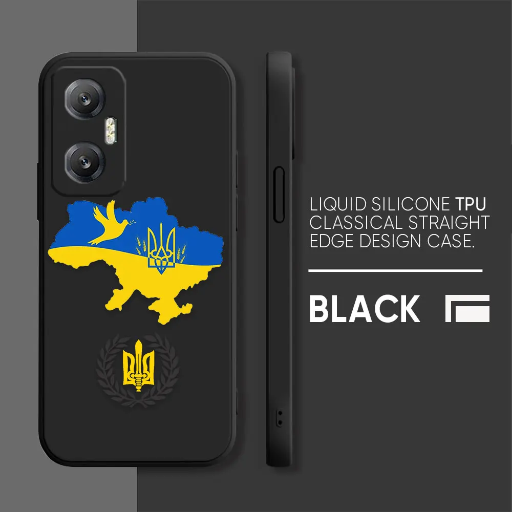 thumbnail image 1 of Phone Case For Infinix HOT 10 10S 11 11S 12 ZERO 20 X CAMON 16 PRO 5G Case Cover Funda Cqoue Shell Capa Flag Of Ukraine Insignia, 1 of 5