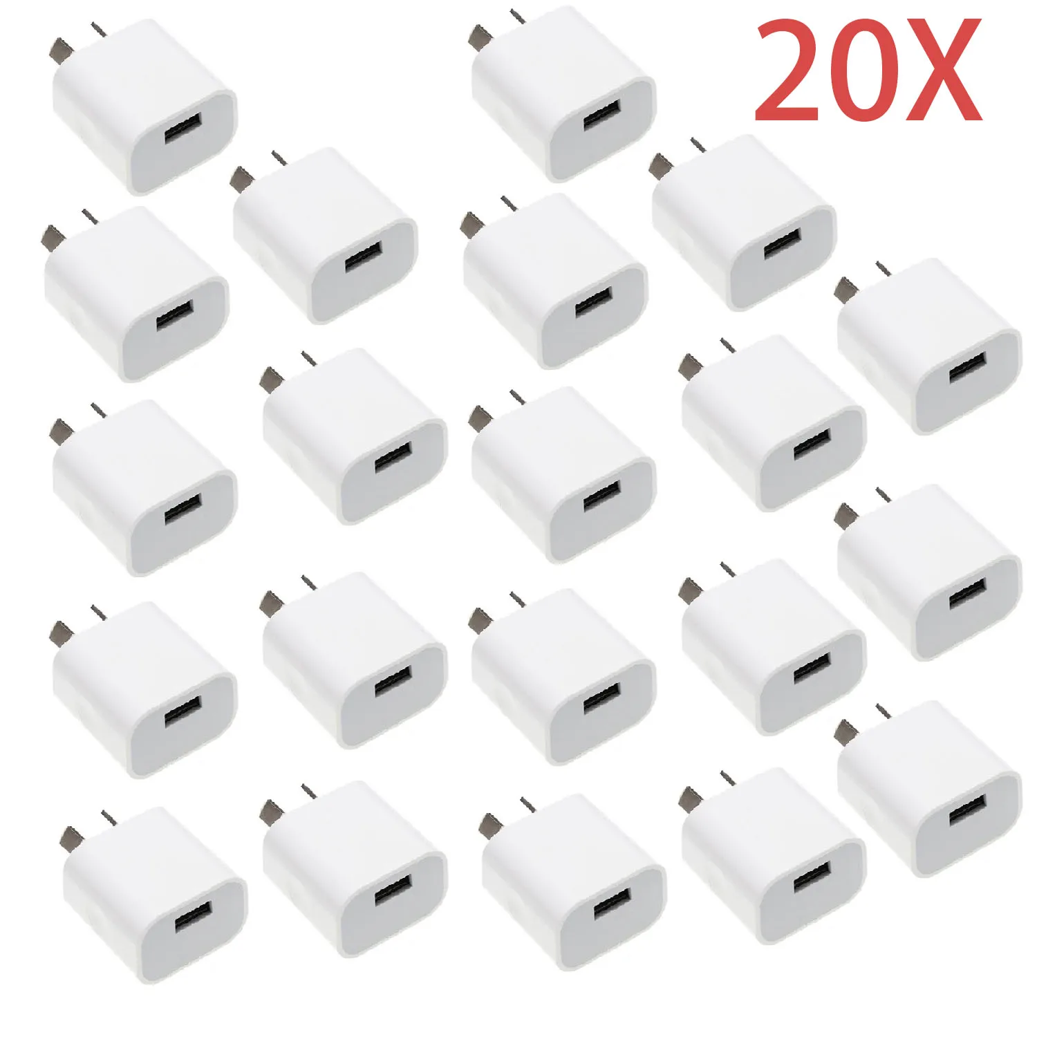 High-Speed USB Wall Charger - Efficient 5V/2.1A Power Adapter for Mobile Devices, SAA Certified