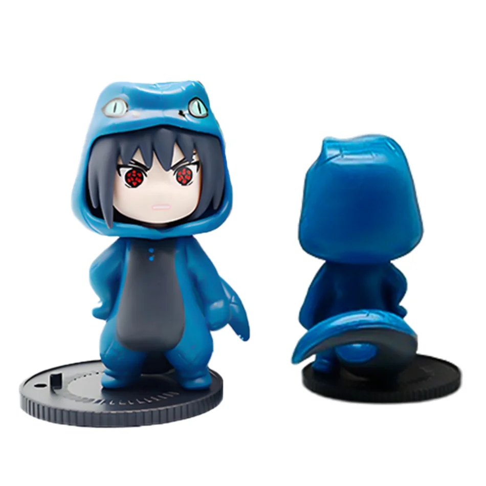 1-9 Stück Naruto Blind Box Figuren Modell Ornament Anime Uchiha Sasuke Sakura Cosplay Actionfigur Modell Spielzeug Dekorationen Geschenke – Detail 6