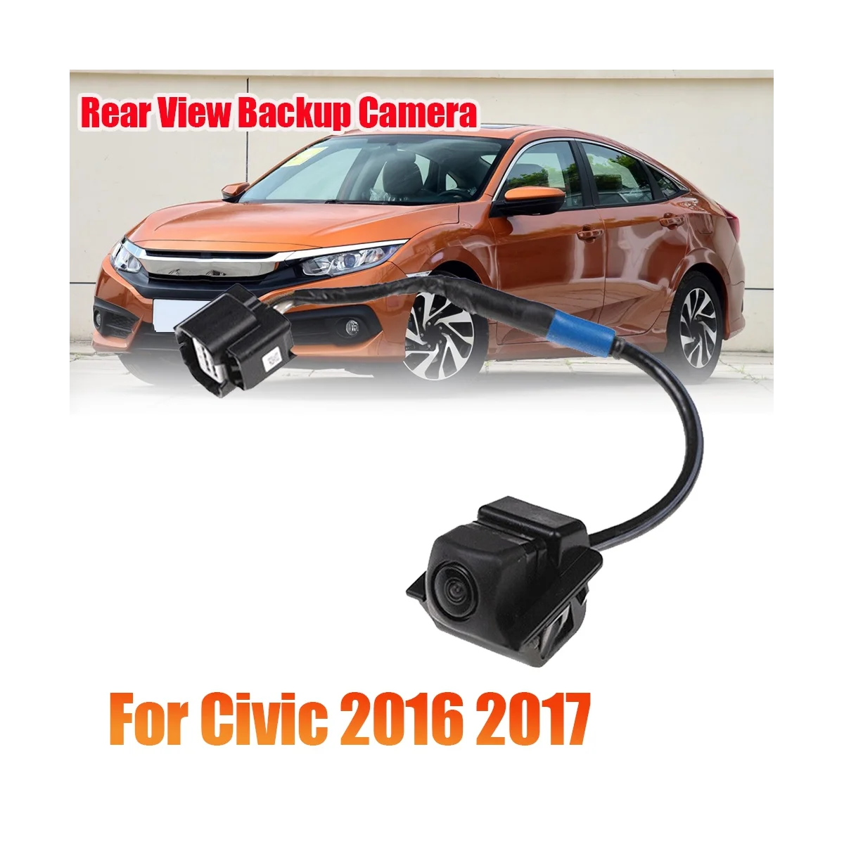 39530-TBA-A01 Rear View Camera Reverse Parking Assist Back Up Camera for Honda CIVIC