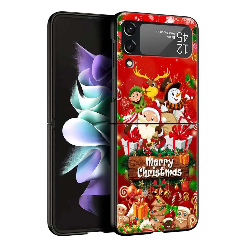 Luxury Cartoon Christmas & New Year Hard Shell Phone Case