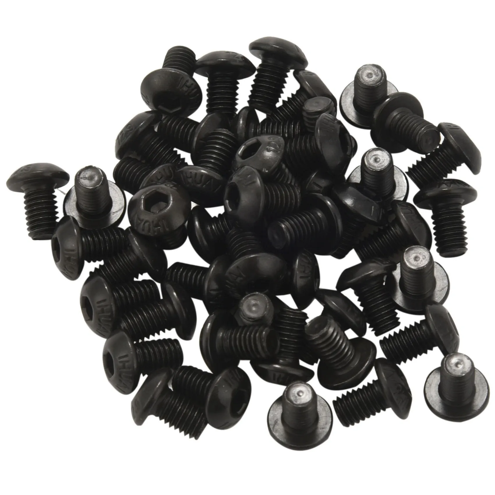 

M5x8mm Button Head Hex Socket Cap Screw Bolt Black 50 pcs