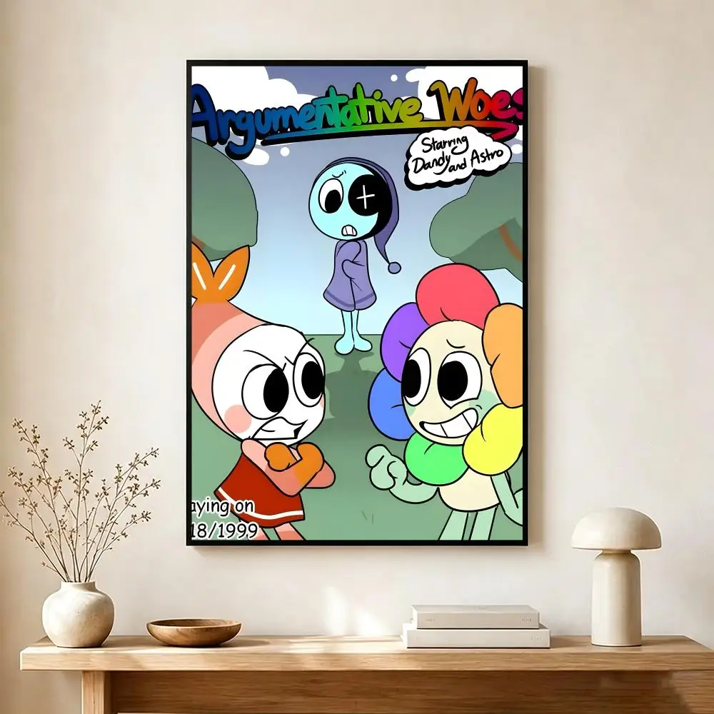 Casual Game Inspired World Art Print Poster - Decorative Mural for Home Decor Gifts (Unframed)