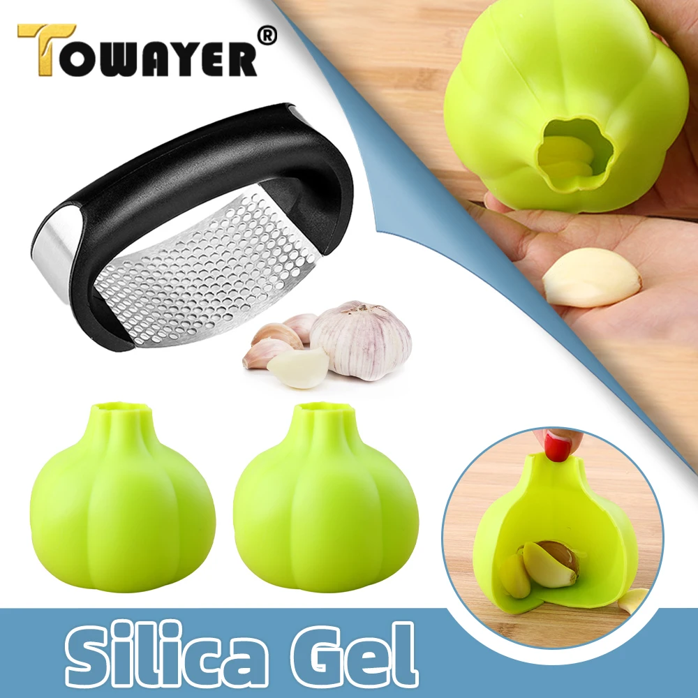 Garlic Peeler Creative Kitchen Silicone Soft Garlic Peeler Garlic