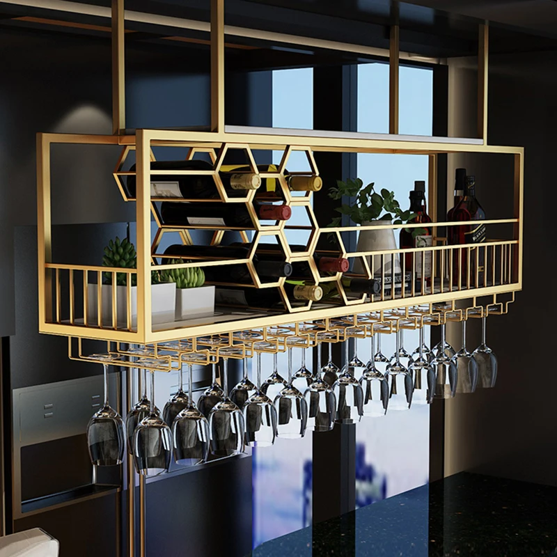 

Держатель винный шкаф золотые минималистичные полки для квартиры винный шкаф обслуживание витрины стеклянные полки мебель для хранения