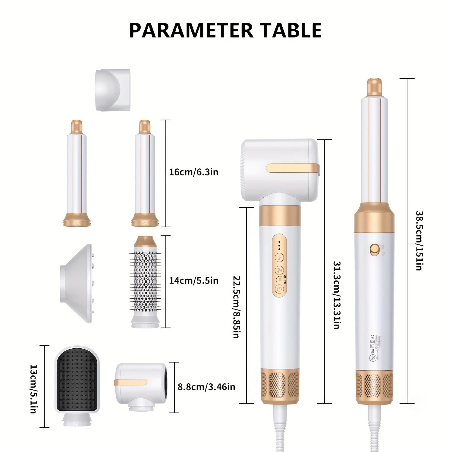 Hot Air Styling Comb