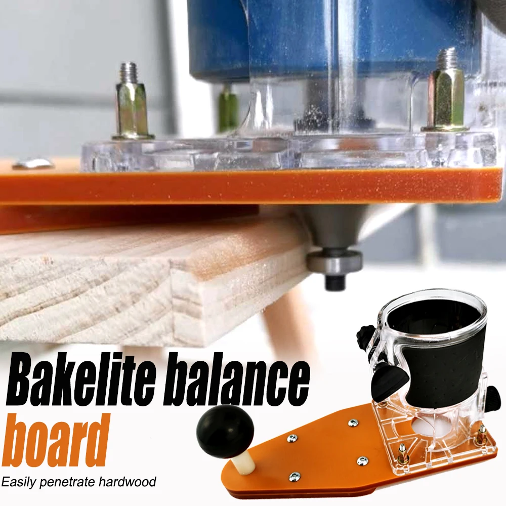 Trimming Machine Bakelite Balance Board Wood Milling Slotting Chamfering Woodworking Work Bench ikeme lab automatic digital solid infrared moisture balance analyzer wood grain food halogen sawdust meter tester