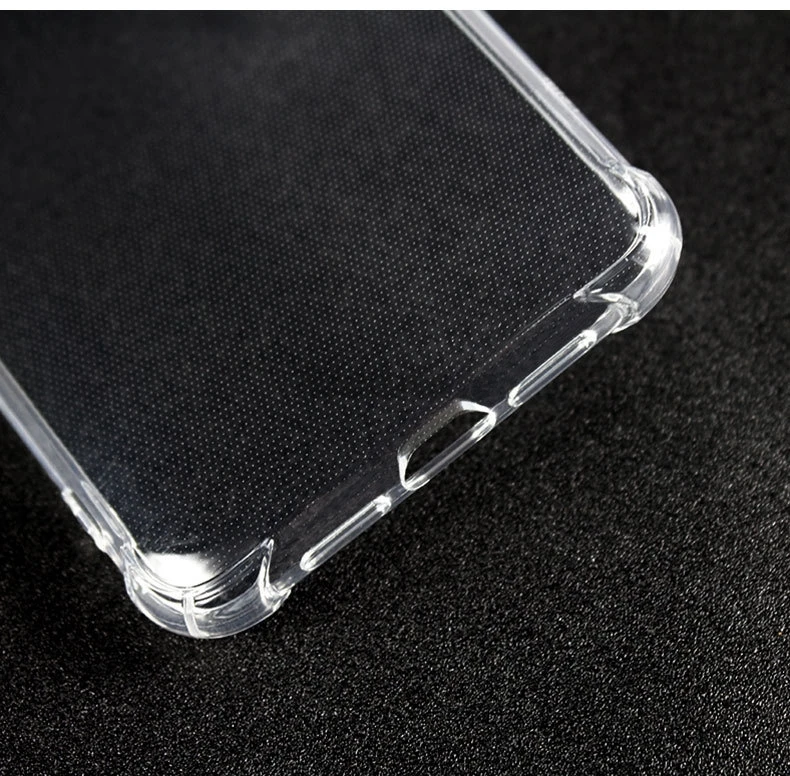Crystal Clear Soft Silicone Protective Case - Transparent Slim Cover