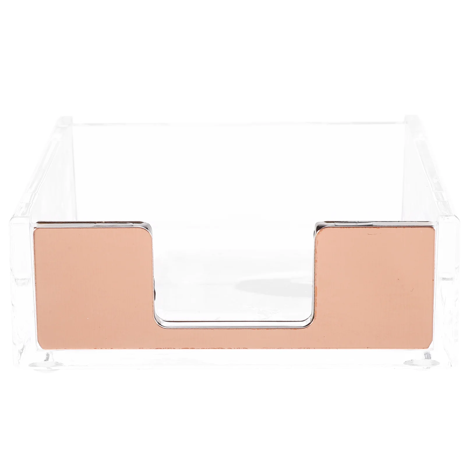 

Прозрачная акриловая коробка для заметок, зажим для бумаги, органайзер для хранения записей, аксессуары для офиса