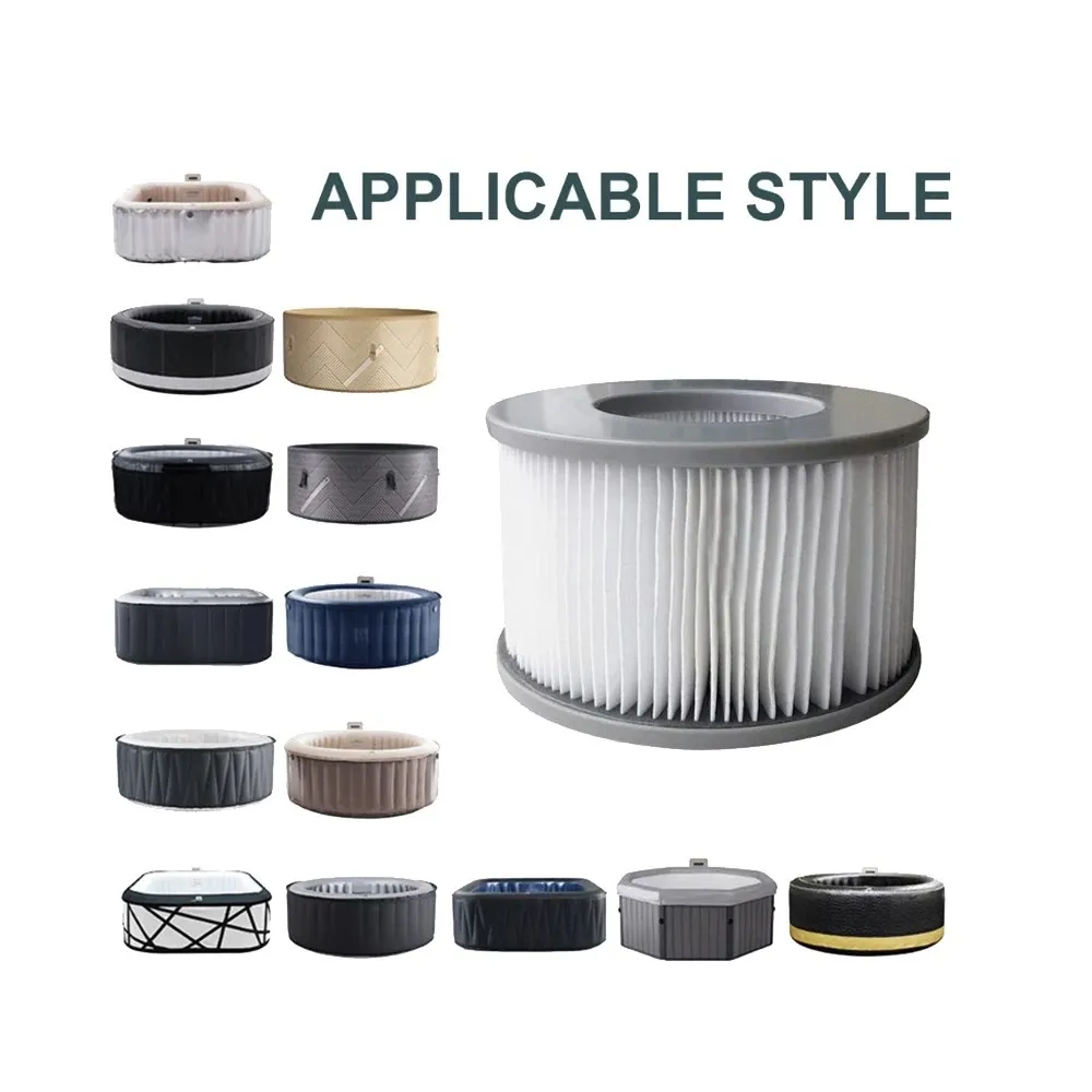 5-10pcs MSPA Inflatable Hot Tub Spa Bath Water Filter Cartridge Pump Replacement Kit For M-spa Inflatable Spa Swimming friendly 3