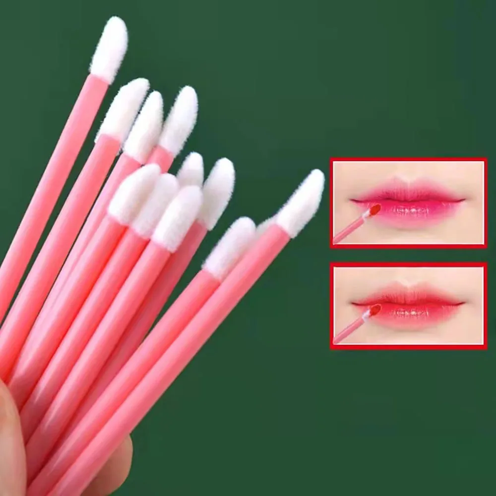 

50 pcs Makeup Disposable Lip Brush Eyelash Extension Makeups Mascara Applicator Lipstick Wands Set Cosmetic Makeup Tools