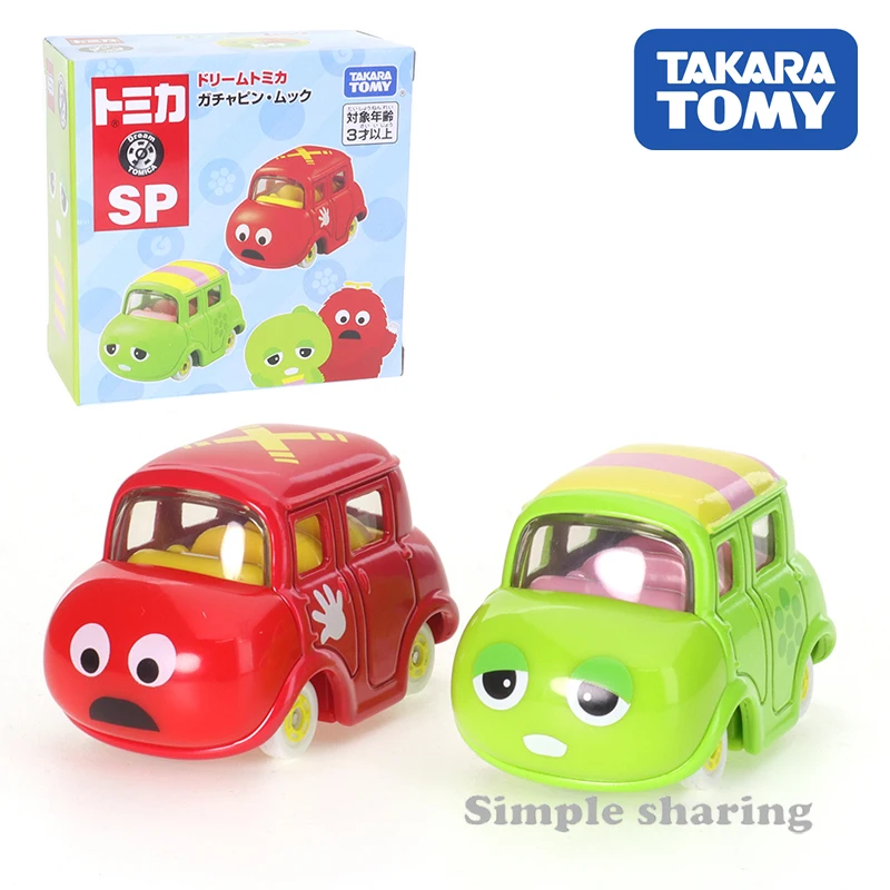 

Коллекционная модель автомобиля Takara Tomy Dream Tomica SP Gachapin & Mukku (Tomica)