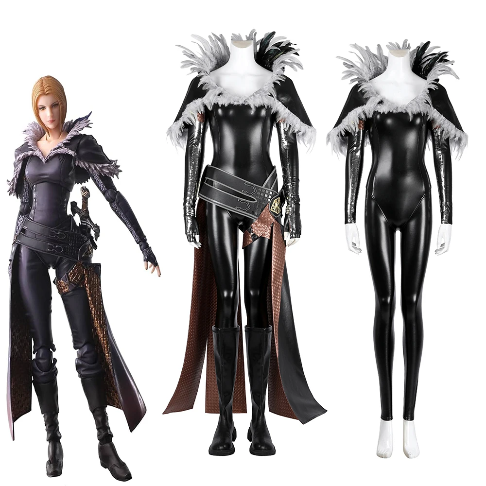 

Benedikta Harman Cosplay FF16 Game Costume Fantasy XVI Women's Combat Jumpsuit Full Set Halloween Carnival Party Warrior Suits