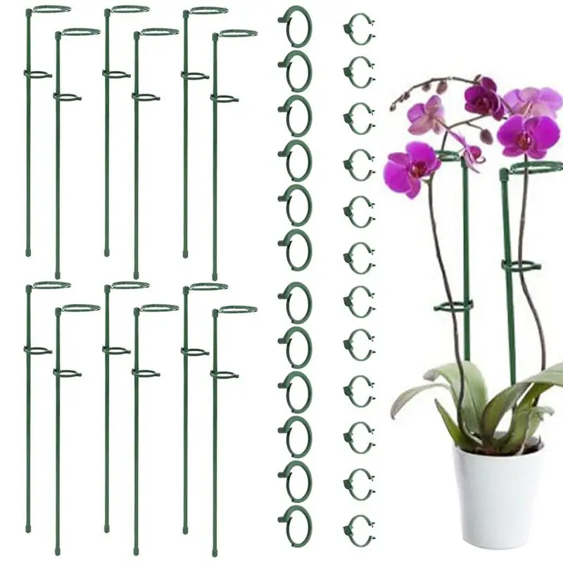 

Amaryllis Stakes Adjustable Garden Support Sticks Reusable Garden Fixing Tool Greenhouse Flower Plant Stem Supporting Stakes