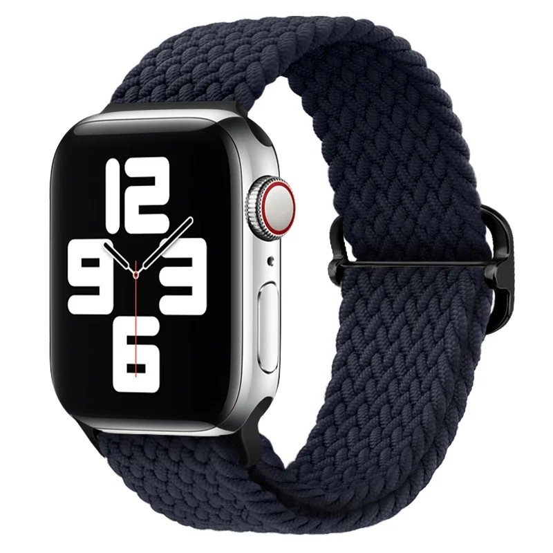 Nylon Braided Solo Loop Watch Band Strap – Universal Fit