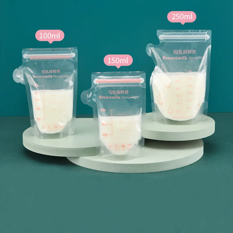Milk Storage Bags Breast Milk Breast Pumps Accessories Freezer Bag