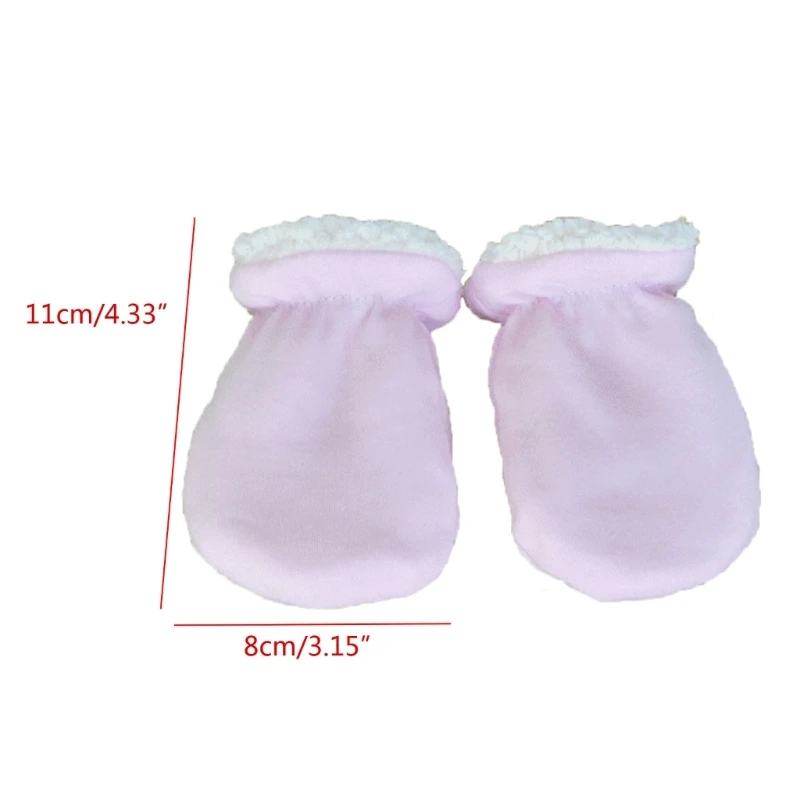 Winter Warm Gloves Anti-grab Mittens Kids Baby Boy Girl Toddler Mitten Gifts G99C