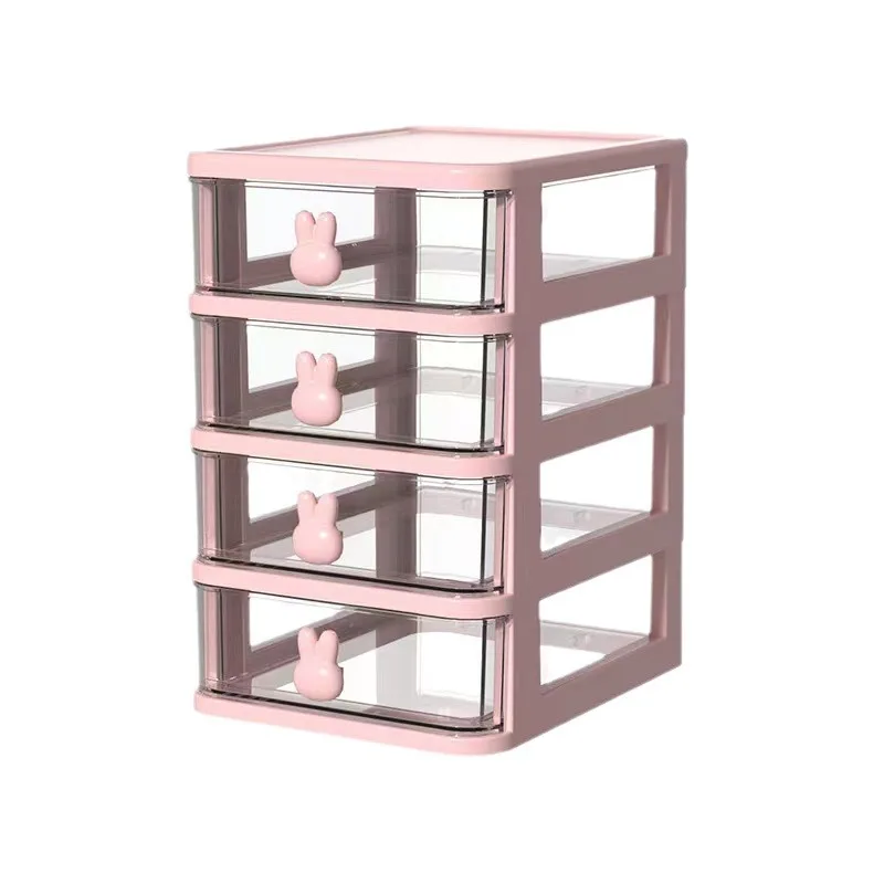 Makeup Organizer Makeup Storage Box Cosmetic Storage Box Storage Box 1pc Countertop Storage Box Makeup Storage Container Desktop Drawer Type Box Hair Accessories Sundries Rack