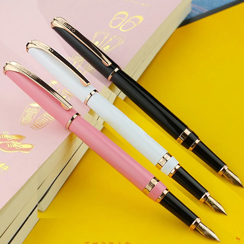 HERO H701 10K 골드 만년필, 파인 0.5mm 잉크 펜, 비즈니스 사무용품, 학생 연습, 캘리그라피 문구